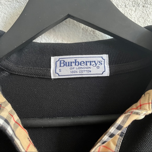 Vintage Burberry Polo Mini Dress in Black - Picture 3 of 4